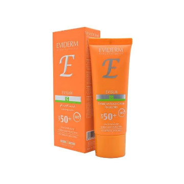 کرم ضد آفتاب پوست چرب SPF50 اویدرم - بژ طبیعی G2