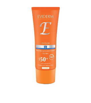 کرم ضد آفتاب پوست خشک SPF 50 اویدرم - بی رنگ D