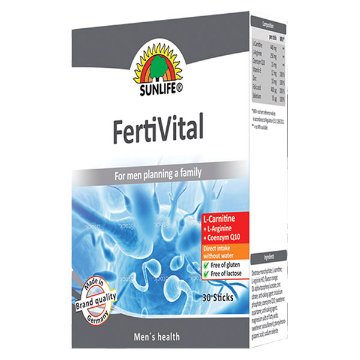 ساشه فرتی ویتال سان لایف تقویت باروری آقایان - 30 عددی