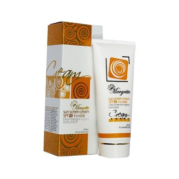 کرم ضدآفتاب فاقد چربی SPF30 مارگریت - بی رنگ