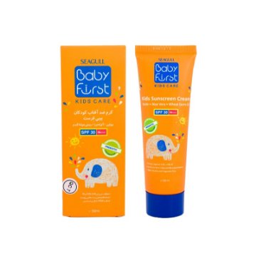 کرم ضد آفتاب کودکان SPF 30 بیبی فرست سی گل - 50 میلی لیتر