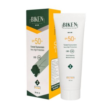 کرم ضد آفتاب پوست خشک بیکن SPF 50 شماره 2  بژ طبیعی