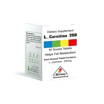 قرص ال کارنیتین 250 میلی گرم
