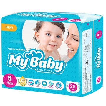 پوشک بچه مای بیبی سایز 5 بسته 28 عددی