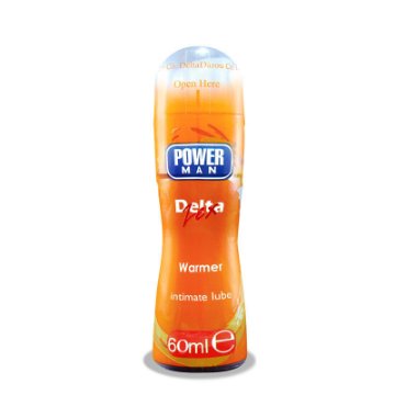 ژل آمیزشی گرم کننده پاورمن دلتاژکس - 60 میلی لیتر