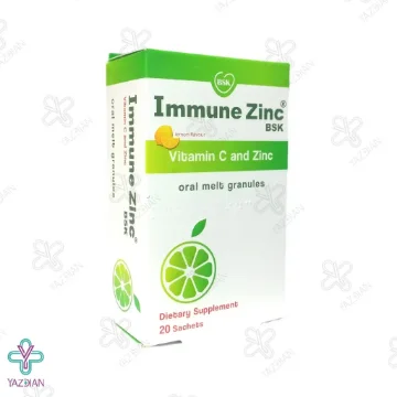 ساشه تقویت سیستم ایمنی ایمیون زینک بی اس کی - 20 عددی