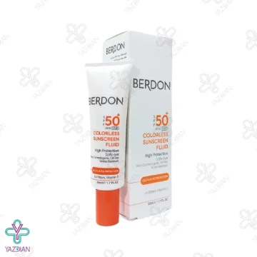 کرم ضد آفتاب SPF50 پوست چرب بردون - بی رنگ