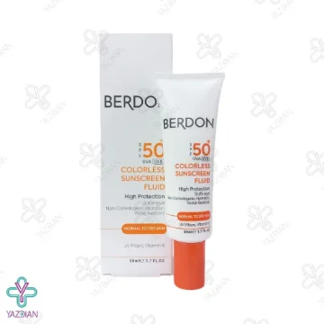 کرم ضد آفتاب SPF50 پوست خشک بردون - بی رنگ