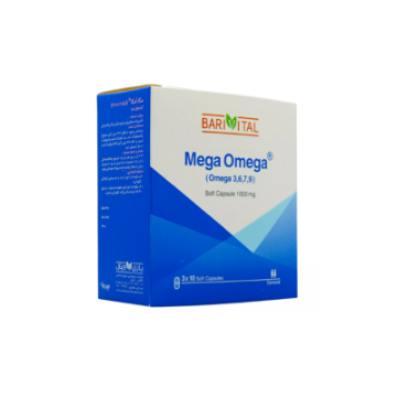 کپسول مگا امگا 9 7 6 3 باریویتال باریج اسانس
