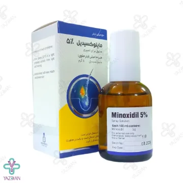 محلول تقویت مو ماینوکسیدیل 5 درصد ایران دارو - 50 میلی لیتر