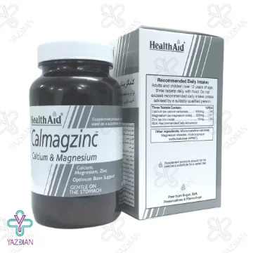 قرص کلسیم منیزیم زینک کلمگزینک هلث اید - 60 عددی