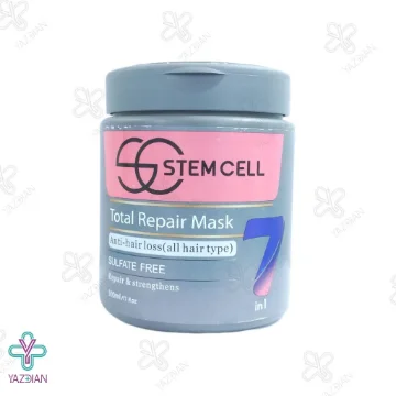 ماسک مو تقویت کننده استم سل مناسب موهای وزدار - 500 میلی لیتر