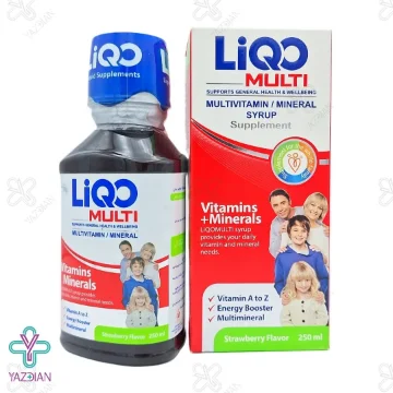 شربت مواتی ویتامین مینرال لیکو مولتی ابیان فارمد - 250 میلی لیتر