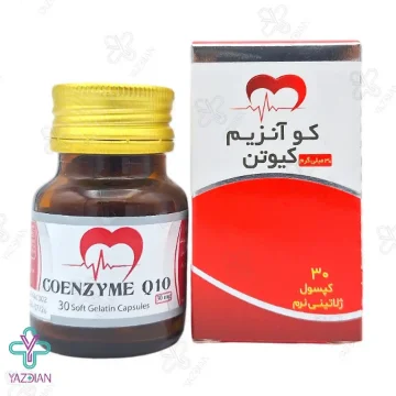 کپسول ژلاتینی کو آنزیم کیوتن 30 میلی گرم دانا - 30 عددی