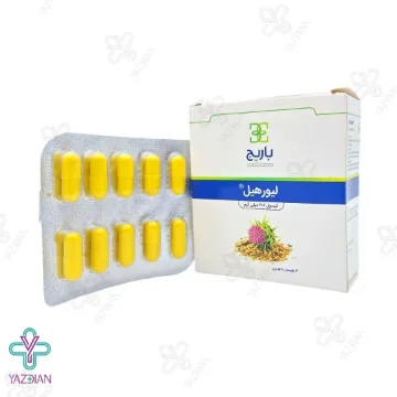 کپسول لیور هیل 306 میلی گرم باریج - 30 عددی 