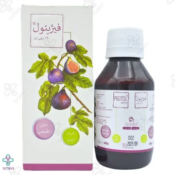 شربت انجیر فیژیتول دارو درمان سپهر - 120 میلی لیتر