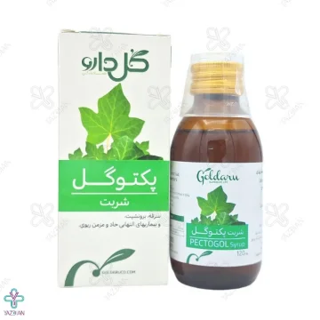 شربت پکتوگل گل دارو	
