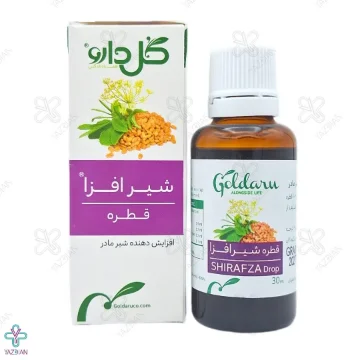 قطره شیرافزا گل دارو	