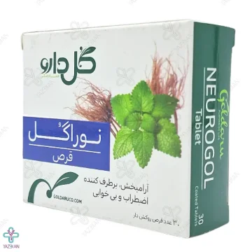 قرص نوراگل گل دارو - 30 عددی قرص نوراگل گل دارو - 30 عددی