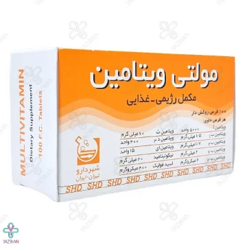 قرص مولتی ویتامین - 100 عددی	
