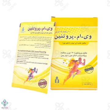 پودر وی ام پروتئین موزی ایران دارو - 10 عددی	