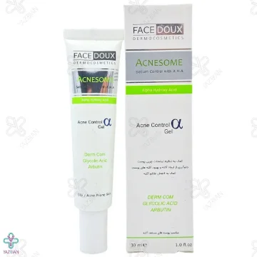 ژل کنترل کننده چربی حاوی AHA آکنه زوم فیس دوکس