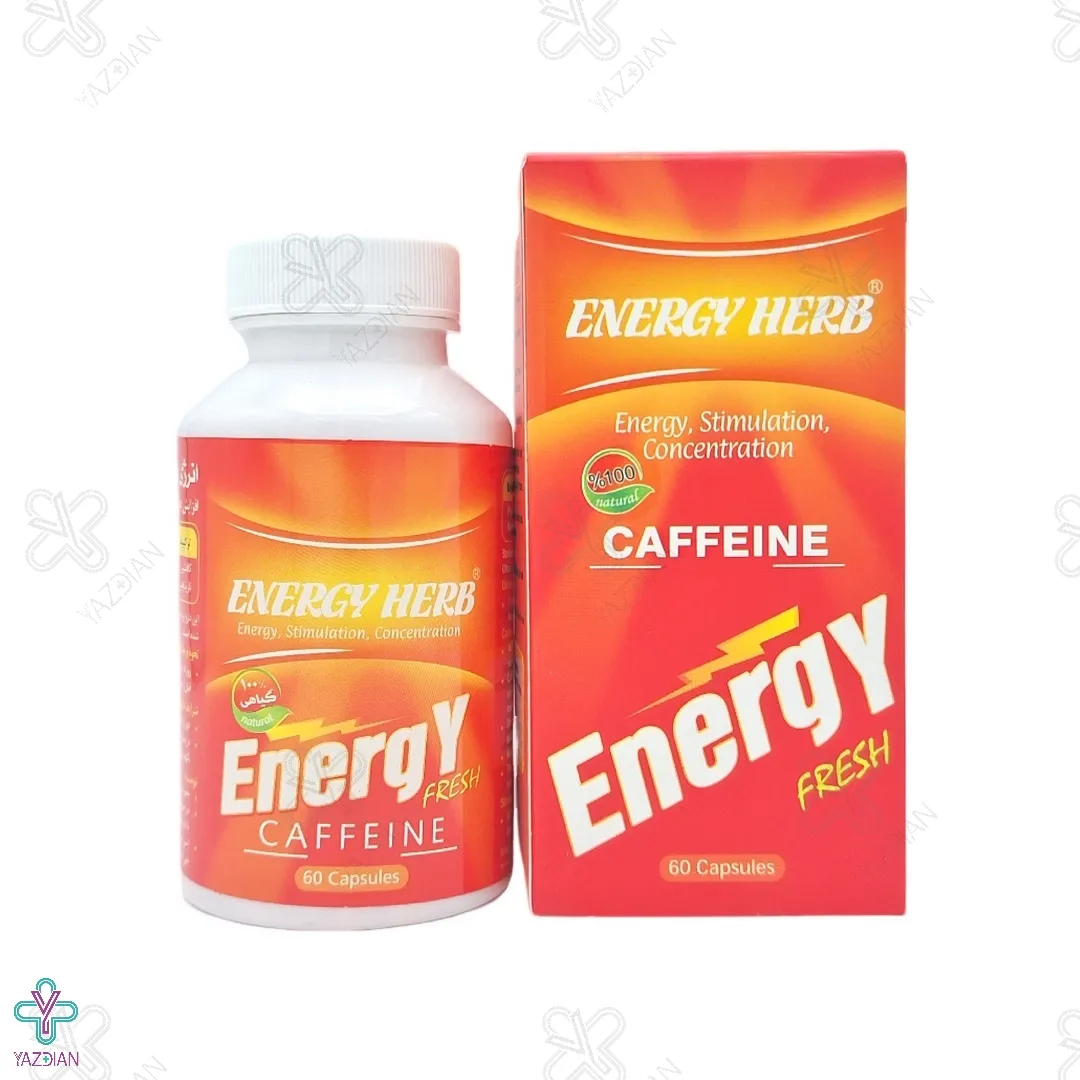 کپسول کافئین انرژی هرب بهتا دارو - 60 عدد