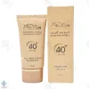 کرم ضد آفتاب SPF 40 با پوشش کرم پودر مدیسان مناسب انواع پوست - رنگ بژ خیلی روشن