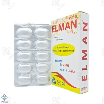 قرص تقویت پوست.مو و ناخن المان سیمرغ دارو - 30 عددی