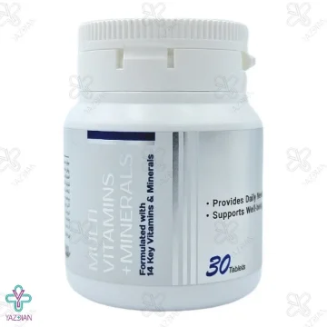 قرص مولتی ویتامین مینرال پاد جندی شاپور - 30 عددی