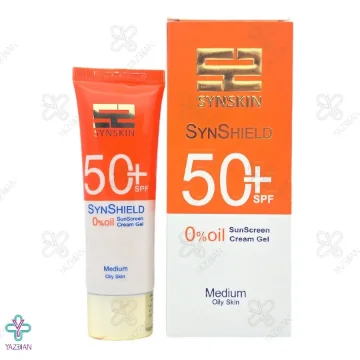 کرم ژل ضد آفتاب SPF50 فاقد چربی ساین اسکین - بژ متوسط کرم ژل ضد آفتاب SPF50 فاقد چربی ساین اسکین - بژ متوسط