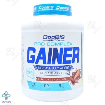 گینر بیسکوئیت شکلات دوبیس نوتریشن - 3000 گرم 