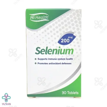 قرص سلنیوم 200 میکروگرم های هلث - 30 عددی