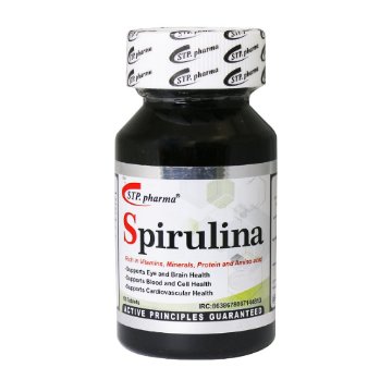 قرص جلبک دریایی اسپیرولینا اس تی پی فارما - 60 عددی 