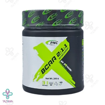 پودر بی سی ای ای BCAA ماسل گارد کارن - 200 گرم 