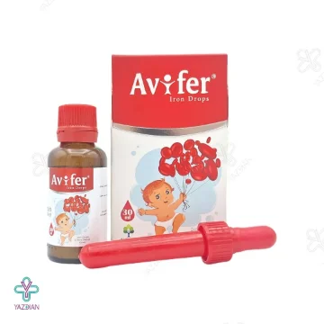 قطره آهن آویفر آویوال - 30 میلی لیتر	