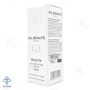 کرم ضد آفتاب SPF50 قوی ژیل بوته مناسب پوست خشک و نرمال - بی رنگ
