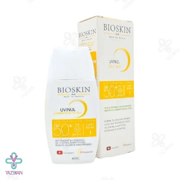 کرم ضد آفتاب SPF50 فاقد چربی بایو اسکین پلاس - بژ روشن