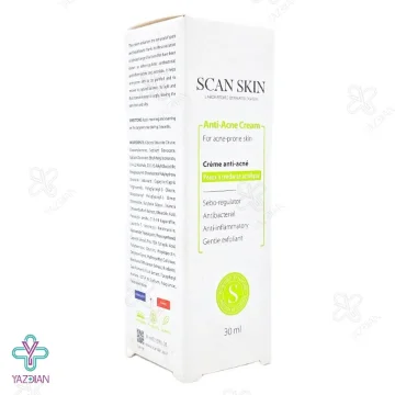 کرم کنترل کننده چربی و آنتی آکنه اسکن اسکین - 30 میلی لیتر