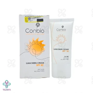 کرم ضد آفتاب SPF50 کانبیو پوست چرب - بی رنگ کرم ضد آفتاب SPF50 کانبیو پوست چرب - بی رنگ