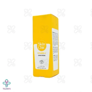 کرم ضد آفتاب SPF50 مرطوب کننده و روشن کننده اسکین شیک حاوی ویتامین ث – بی رنگ