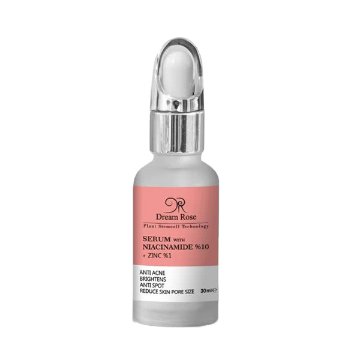 سرم نیاسینامید 10% و زینک 1% دریم رز - 30 میلی لیتر 