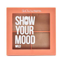 تصویر  پالت 4 رنگ رژگونه پاستل Pastel Show Your Mood WILD
