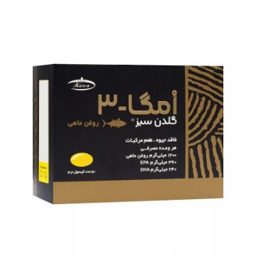 نمایش جزئیات برای سافت ژل امگا3 گلدن سیز 600 میلی گرم کارن - 50 عددی تصویر سافت ژل امگا3 گلدن سیز 600 میلی گرم کارن - 50 عددی